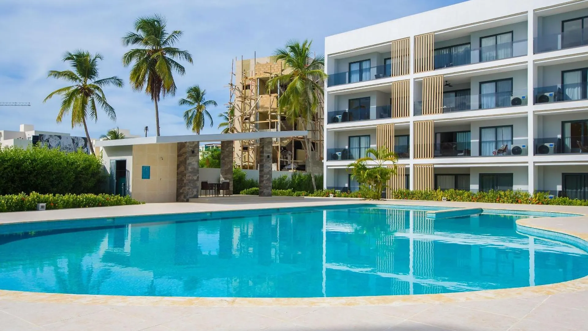 New Pool Views Sausalito Residencial Close To Playa Bavaro Punta Cana Apartment